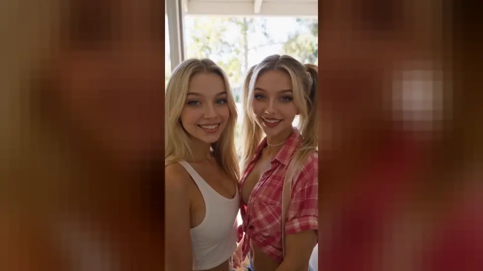 My Girlfriend's Twin – Candy AI uncensored short, episode 1